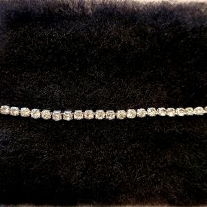 NWOB Swarovski Crystal Single Strand Tennis Bracelet